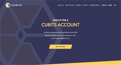 Desktop Screenshot of cubits.com