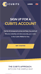 Mobile Screenshot of cubits.com